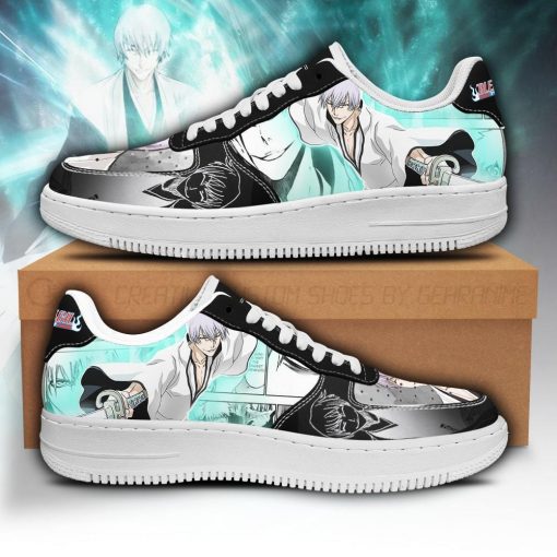 Gin Ichimaru Air Force Sneakers Bleach Anime Shoes Fan Gift Idea PT05 - 1 - GearAnime