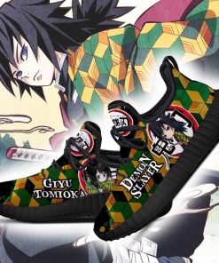 Giyu Tomioka Reze Shoes Demon Slayer Anime Sneakers Fan Gift Idea - 3 - GearAnime