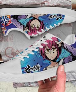 Goether Skate Shoes The Seven Deadly Sins Anime Custom Sneakers PN10 - 2 - GearAnime
