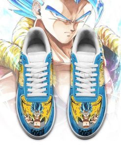 Gogeta Air Force Sneakers Custom Dragon Ball Anime Shoes Fan Gift PT05 - 2 - GearAnime
