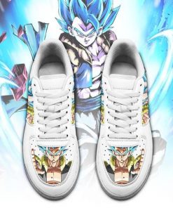 Gogeta Air Force Sneakers Custom Dragon Ball Z Anime Shoes Fan PT04 - 2 - GearAnime