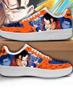 Gohan Air Force Sneakers Custom Dragon Ball Anime Shoes Fan Gift PT05 - 1 - GearAnime