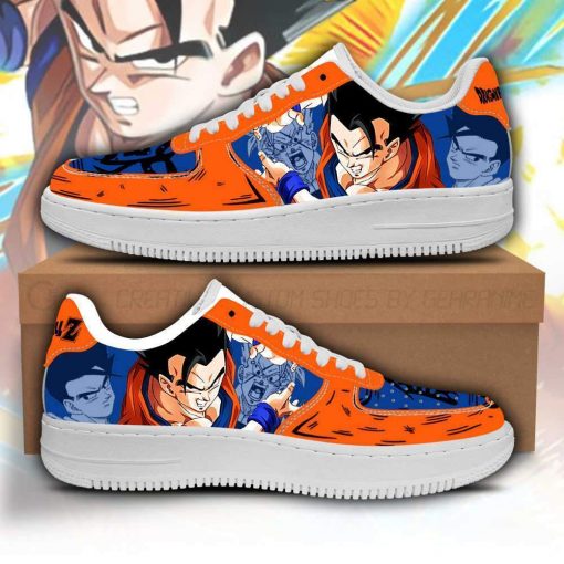 Gohan Air Force Sneakers Custom Dragon Ball Anime Shoes Fan Gift PT05 - 1 - GearAnime