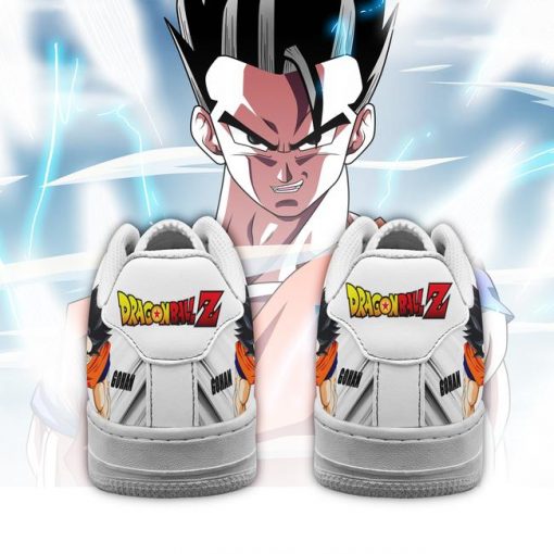 Gohan Air Force Sneakers Custom Dragon Ball Z Anime Shoes Fan PT04 - 3 - GearAnime