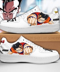 Gohan Air Force Sneakers Custom Dragon Ball Z Anime Shoes Fan PT04 - 1 - GearAnime