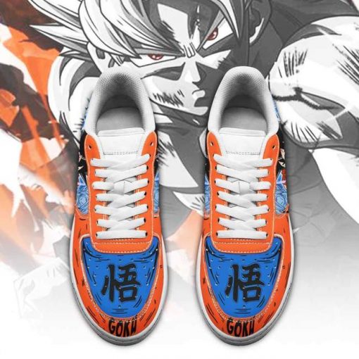 Goku Air Force Sneakers Custom Dragon Ball Anime Shoes Fan Gift PT05 - 2 - GearAnime