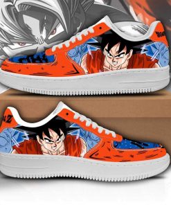 Goku Air Force Sneakers Custom Dragon Ball Anime Shoes Fan Gift PT05 - 1 - GearAnime