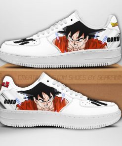 Goku Air Force Sneakers Custom Dragon Ball Z Anime Shoes PT04 - 1 - GearAnime