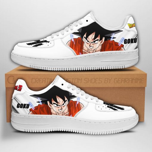 Goku Air Force Sneakers Custom Dragon Ball Z Anime Shoes PT04 - 1 - GearAnime