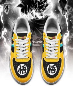 Goku Air Force Sneakers Dragon Ball Anime Shoes Custom Power - 2 - GearAnime