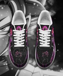 Goku Black Rose Air Force Shoes Dragon Ball Super Anime Custom Shoes - 2 - GearAnime