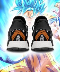 Goku Blue NMD Shoes Symbol Dragon Ball Z Anime Sneakers - 4 - GearAnime