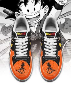 Goku Chico Air Force Sneakers Dragon Ball Anime Custom Shoes - 3 - GearAnime