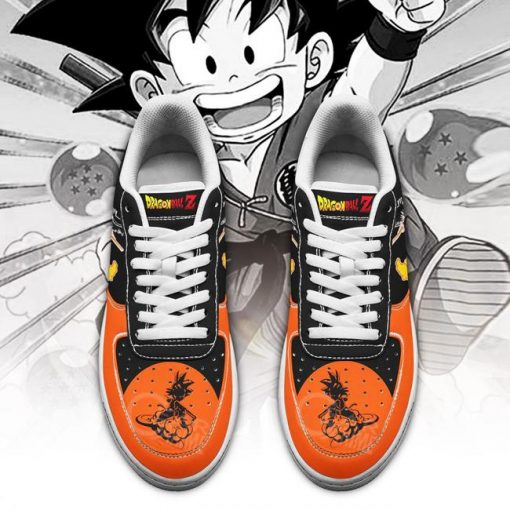 Goku Chico Air Force Sneakers Dragon Ball Anime Custom Shoes - 3 - GearAnime
