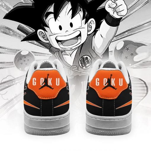 Goku Chico Air Force Sneakers Dragon Ball Anime Custom Shoes - 4 - GearAnime