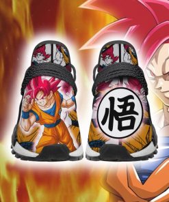 Goku God NMD Shoes Symbol Dragon Ball Z Anime Sneakers - 2 - GearAnime