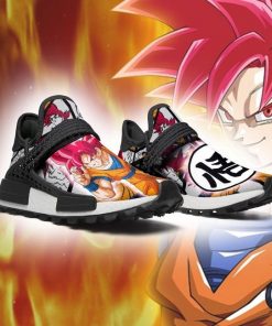 Goku God NMD Shoes Symbol Dragon Ball Z Anime Sneakers - 3 - GearAnime