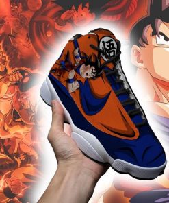 Goku Jordan 13 Shoes Uniform Dragon Ball Anime Sneakers - 4 - GearAnime