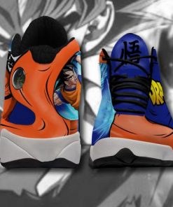 Goku Jordan 13 Sneakers Kame Dragon Ball Anime Custom Shoes - 5 - GearAnime