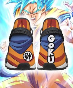 Goku NMD Shoes Costume Uniform Dragon Ball Super Anime Sneakers - 2 - GearAnime