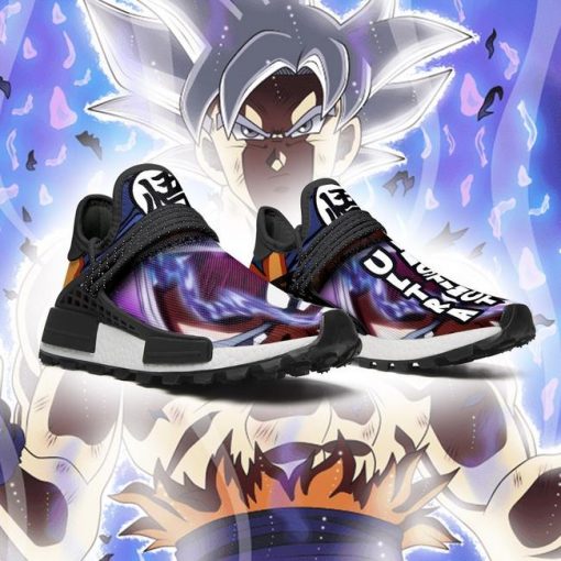 Goku Ultra Instinct NMD Shoes Dragon Ball Super Anime Sneakers - 3 - GearAnime