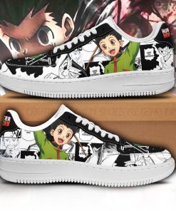 Gon Air Force Sneakers Custom Hunter X Hunter Anime Shoes Fan PT05 - 1 - GearAnime