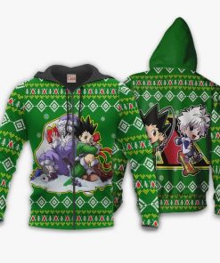 Gon & Killua HxH Ugly Christmas Sweater Hunter X Hunter Anime Xmas - 2 - GearAnime