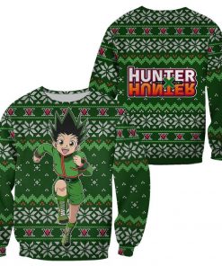 Gon Ugly Christmas Sweater Hunter X Hunter Anime Custom Xmas Clothes - 1 - GearAnime