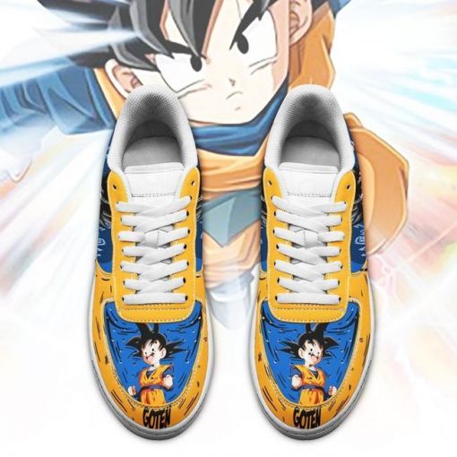 Goten Air Force Sneakers Custom Dragon Ball Anime Shoes Fan Gift PT05 - 2 - GearAnime