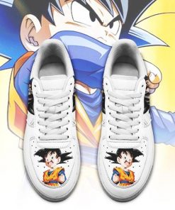 Goten Air Force Sneakers Custom Dragon Ball Z Anime Shoes PT04 - 2 - GearAnime