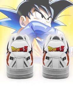 Goten Air Force Sneakers Custom Dragon Ball Z Anime Shoes PT04 - 3 - GearAnime