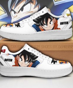 Goten Air Force Sneakers Custom Dragon Ball Z Anime Shoes PT04 - 1 - GearAnime