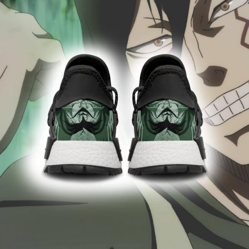 Green Mantis NMD Shoes Magic Knight Black Clover Anime Sneakers - 4 - GearAnime