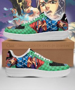 Guido Mista Air Force Sneakers JoJo Anime Shoes Fan Gift Idea PT06 - 1 - GearAnime