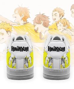Haikyuu Johzenji High Air Force Sneakers Team Haikyuu Anime Shoes - 3 - GearAnime