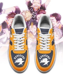 Haikyuu Karasuno Air Force Sneakers Team Haikyuu Anime Shoes - 2 - GearAnime
