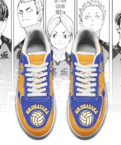 Haikyuu Mujinazaka High Air Force Sneakers Uniform Haikyuu Anime Shoes - 2 - GearAnime