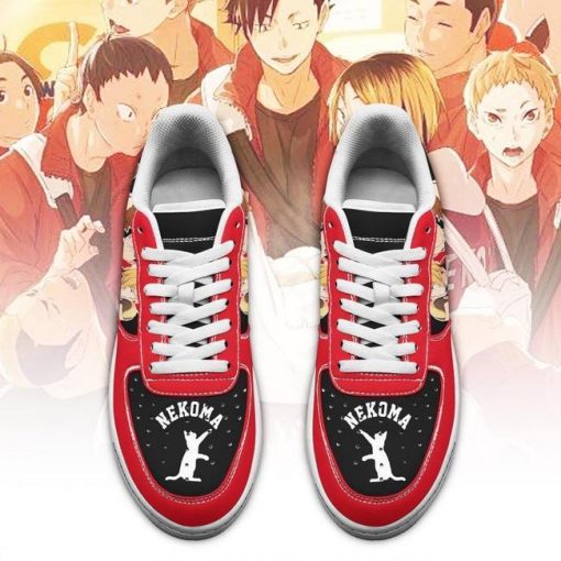 Haikyuu Nekoma High Air Force Sneakers Team Haikyuu Anime Shoes - 2 - GearAnime