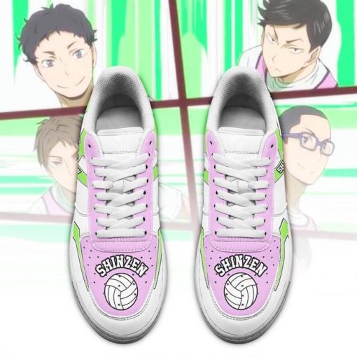 Haikyuu Shinzen High Air Force Sneakers Uniform Haikyuu Anime Shoes - 2 - GearAnime