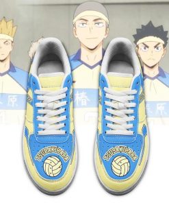 Haikyuu Tsubakihara Academy Air Force Sneakers Uniform Haikyuu Anime Shoes - 2 - GearAnime