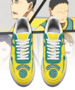 Haikyuu Ubugawa High Air Force Sneakers Uniform Haikyuu Anime Shoes - 2 - GearAnime
