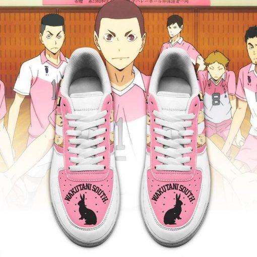 Haikyuu Wakutani South High Air Force Sneakers Team Haikyuu Anime Shoes - 2 - GearAnime