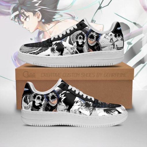 Hiei Air Force Sneakers Yu Yu Hakusho Anime Manga Shoes - 1 - GearAnime