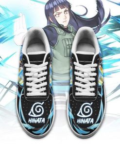 Hinata Hyuga Air Force Sneakers Custom Naruto Anime Shoes Leather - 2 - GearAnime