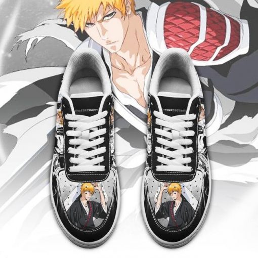 Ichigo Air Force Sneakers Bleach Anime Shoes Fan Gift Idea PT05 - 2 - GearAnime