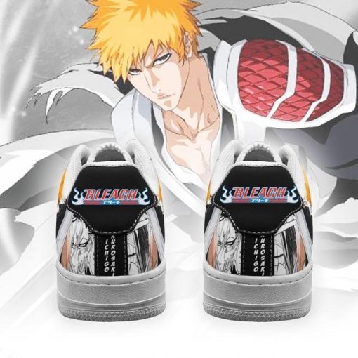 Ichigo Air Force Sneakers Bleach Anime Shoes Fan Gift Idea PT05 - 3 - GearAnime