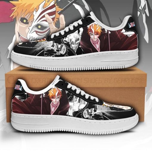 Ichigo Hollow Air Force Sneakers Bleach Anime Shoes Fan Gift Idea PT05 - 1 - GearAnime
