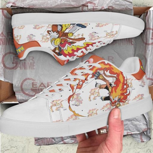 Infernape Skate Shoes Pokemon Custom Anime Shoes PN11 - 3 - GearAnime