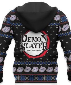 Inosuke Ugly Christmas Sweater Demon Slayer Anime Xmas Gift Custom Clothes - 6 - GearAnime