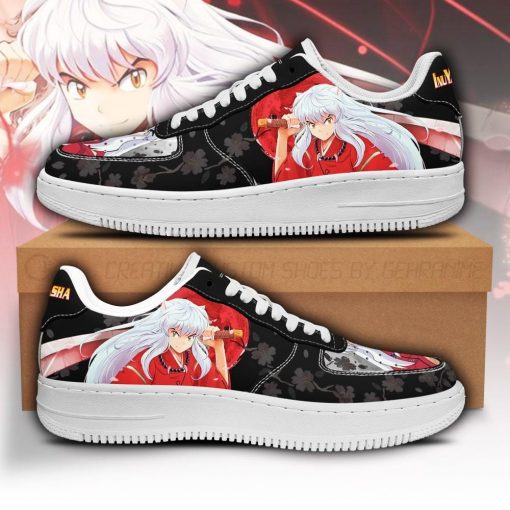 Inuyasha Air Force Sneakers Inuyasha Anime Shoes Fan Gift Idea PT05 - 1 - GearAnime